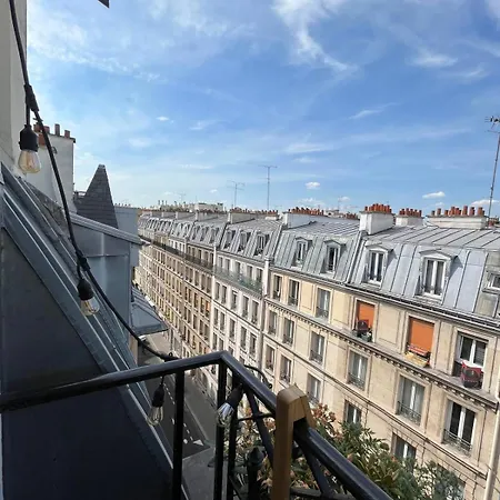 Superbe Loft Avec Vue Incroyable Sur Montmartre Apartamento