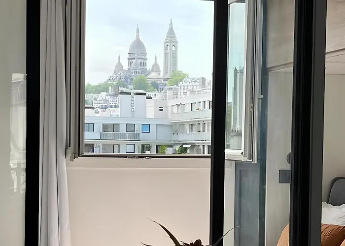 Lägenhet Superbe Loft Avec Vue Incroyable Sur Montmartre Paris